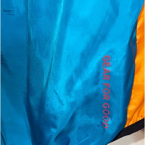 Cotopaxi Teca 1/2 zip Anorak color block hooded windbreaker. Size medium GUC - Picture 7 of 8